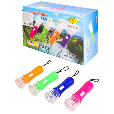 Фонарик из пластика цвет микс (Арт. Z023)