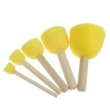 Набор кистей-спонж 5 штук 1399218