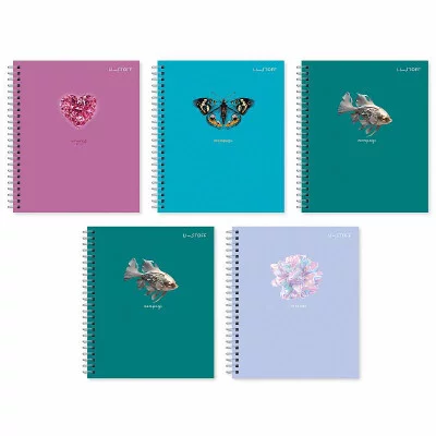 Тетрадь А5 48л на гребне "Красивые акценты" КанцЭксмо ТСБ488819