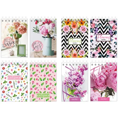 Блокнот А7 40л. на гребне BG Floral 307432