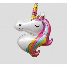 Шар фольгированный 44" "Единорог", карандаш 4789282
