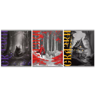 Тетрадь А5 48л "Сказка на ночь " КанцЭксмо ТКФ489029