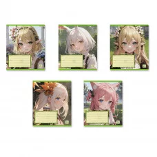 Тетрадь школьная ученическая ErichKrause Эльфы Аниме, 24 листа, линейка MIX-PAC