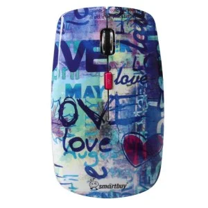 Мышь беспроводная Smartbuy 327AG принт Love