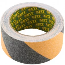 Клейкая лента DI-470/DC-476 "Противоскользящая" 50мм*5м, черно-желтая 329185