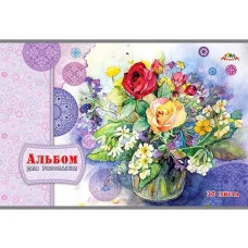 Альбом 32л цв мел обл Букет с розами С0226-55 Аль3448