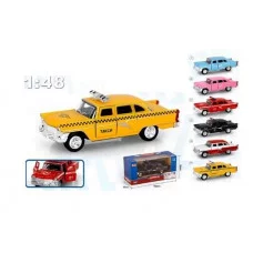 Машинка модель Такси металлическая инерцион.в коробке 6410F