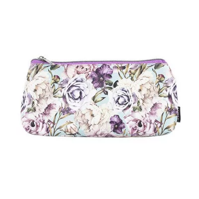 Пенал-косметичка 1 отд. сред. FLORISTIC COLLECTION. TENDERNESS 45х100х195 мм ПВХ молния 192096