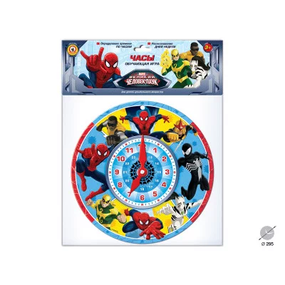 Часы. Дисней "Человек-паук" 03096