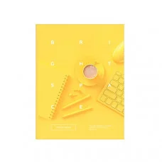 Тетрадь на кольцах 160л клетка ламин "Office book" BG ТТ5к160_лг 11371 224019