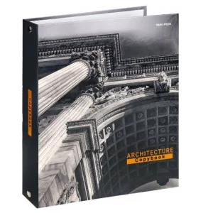 Тетрадь КЛЕТКА 80л. ВЕЛИЧЕСТВЕННАЯ АРХИТЕКТУРА (Т80-2345) (на кольцах) Т80-2345