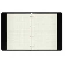 Тетрадь на кольцах А4, 120л., кожзам,  BG "Моно. Бежевый" 382813