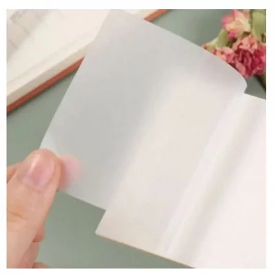 Прозрачные стикеры для заметок с клеевым краем, Alingar, 95 мм х 70 мм, 50 л. AL11029