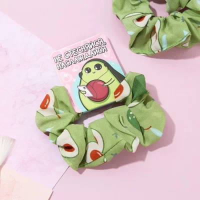 Резинка для волос "Не стесняйся, наслаждайся", 10 см 7187142