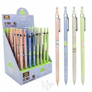 Карандаш-автомат "Ассорти" 0.7 пласт. корпус LT-862-0.7 388016