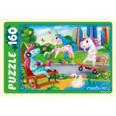 ПАЗЛЫ 160 элементов. ЧУДЕСНЫЕ ЕДИНОРОГИ №32 (Арт. ПУ160-3905)