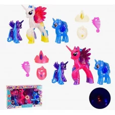 Набор Пони 3в1 Свет/Звук, размер 41см*25см*6см MLY-012