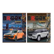 Тетрадь КЛЕТКА 48л. ГОРОДСКИЕ КРОССОВЕРЫ (48-3967) (обл. - офсет, второй блок) 48-3967