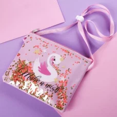 Детская сумочка "Make a wish" с блестками 4012663