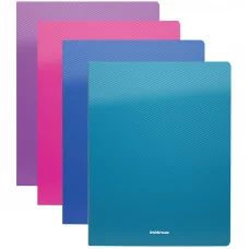 Папка с прижимом 0,5мм "Diagonal Vivid" ассорти ERICH KRAUSE 47184 317527