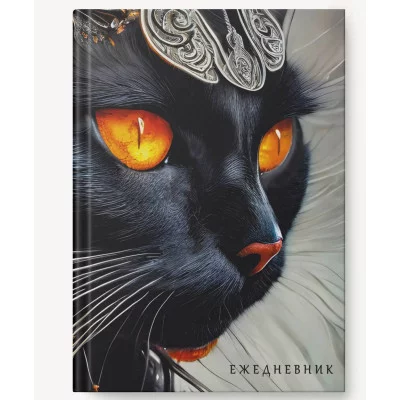 Ежедневник А6+ 112л "Богиня Бастет" КанцЭксмо ЕЖФ25611205