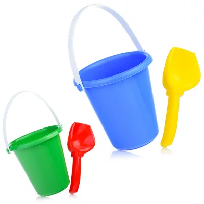 Песочный набор 2пр.(ведро детское мини, совок) У468