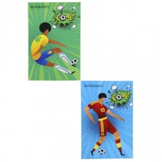 Блокнот А7, КБС, Проф-Пресс, ламинация, 48 л. Футболист-3 Б48-0556