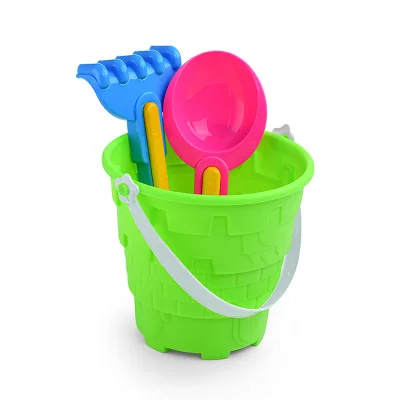 Набор для песка (ведро большое, грабли со вставкой, совок со вставкой) 452