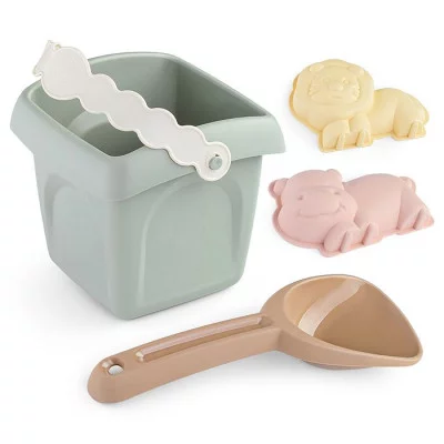 Набор для песка (ведро большое, совок, 2 формочки). Серия "Эстетика" 671