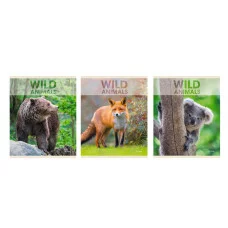 Тетрадь А5 96л "Wild animals" КанцЭксмо ТЛ968377