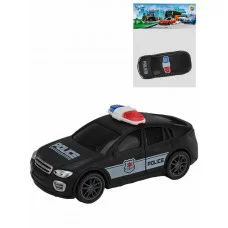 Машинка инерционная 4,7х10х4см черная  (Арт.И-5501)