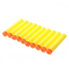 Набор мягких пуль с присосками, 10 шт., цвета МИКС 3747633