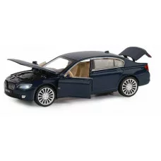 ТМ "Автопанорама" Машинка металл. 1:34 BMW 760LI, синий, инерция, свет, звук, откр. двери, свет, звук, в/к 17,5*13,5*9 см JB1251035