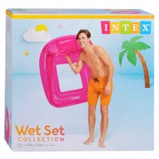 Кресло для плавания, 104*102 см, от 9 лет, цвета МИКС, 56802NP INTEX