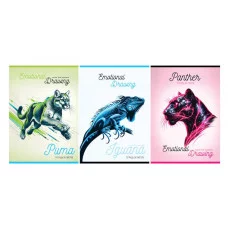 Тетрадь 96л., А4 клетка BG "Рисование", суперэконом 370656