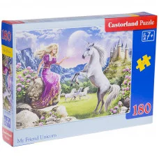 Пазл 180 деталей CastorLand Единороги B1-018024