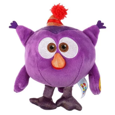 Игрушка мягкая Смешарики Совунья 13см, муз. чип, в пакете МУЛЬТИ-ПУЛЬТИ A20316-10