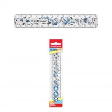 Линейка пластиковая ErichKrause® Frozen Beauty, 15см, во флоупаке (white) 55467