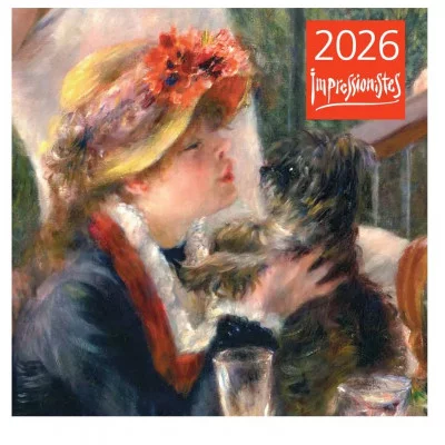 Импрессионисты. Календарь настенный на 2026 год (300х300) 978-5-04-218998-2