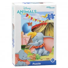 Пазлы 35 "Зверята Дисней" (Disney) 91404
