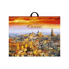 Пакет с петлевой ручкой Интерпак Экскурсия 71*55 12031