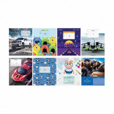 Тетрадь 12л., косая линия ArtSpace "Микс. Мальчики" 349081