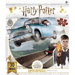 Пазл 3D "Летающая машина" 500 элементов