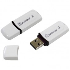 Память Smart Buy "Paean" 8GB, USB 2.0 Flash Drive, белый Smart Buy 250659