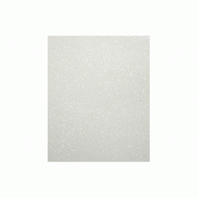 Фоамиран с глиттером 20*30см, EVA, флексика, 2мм. в ОРР: БЕЛЫЙ