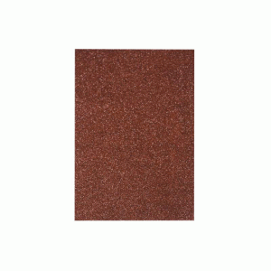 Фоамиран с глиттером 20*30см, EVA, флексика, 2мм. в ОРР: КОРИЧНЕВЫЙ