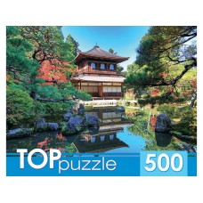 TOPpuzzle. ПАЗЛЫ 500 элементов. КБТП500-6808 Красивая пагода