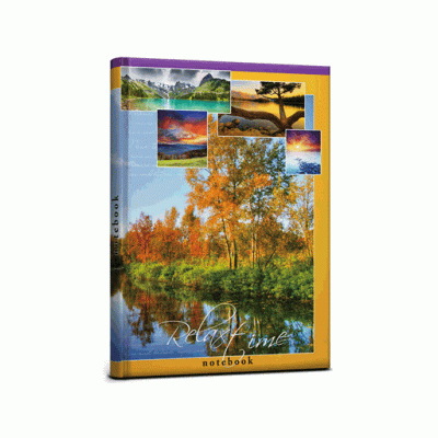 Бизнес-блокнот А5 80л. 7БЦ ДИВНЫЙ ПЕЙЗАЖ глянц.ламин.цвет.мелов.обл. Проф-Пресс 80-5545