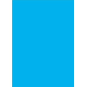 Бумага IQ color А4 120 г/м 1 лист интенсив светло-синяя AB48 07234 110769