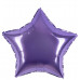 Шар (18\'\'/46 см) Звезда, Сиреневый, 1 шт. 120106